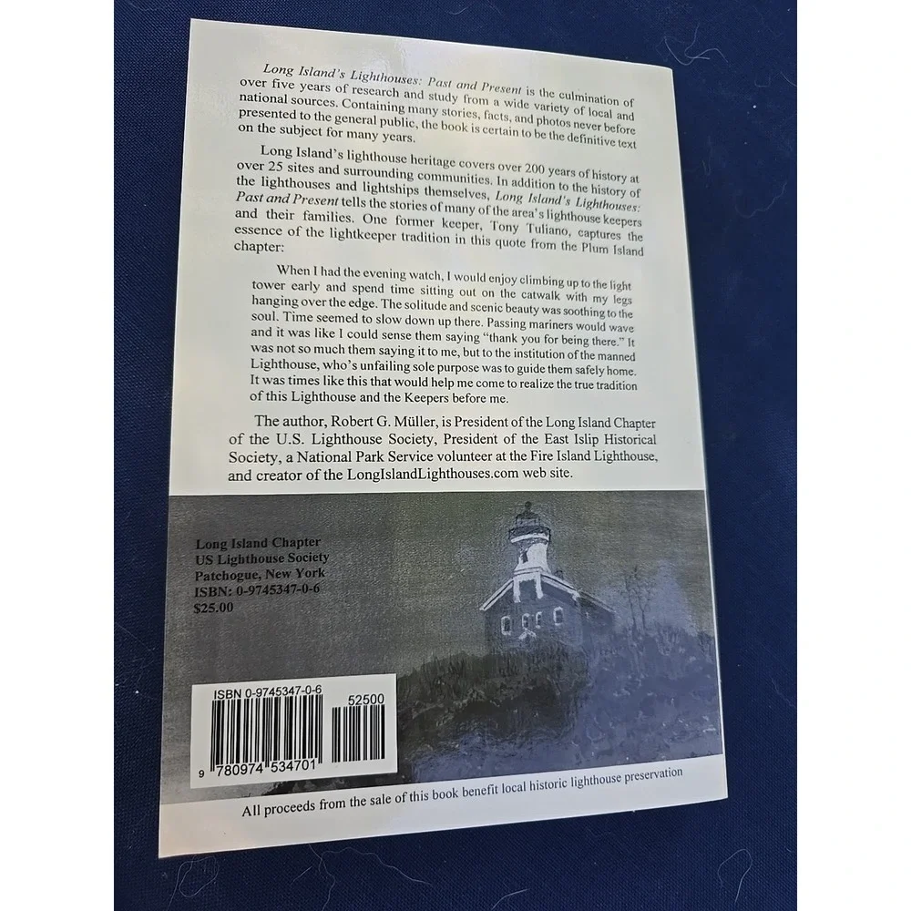 Long Island's Lighthouses Past and Present by Robert G. Muller 9780974534701